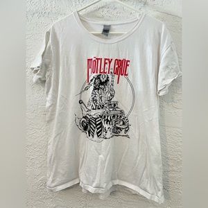 White Motley Crüe T-Shirt (Women’s 2XL)